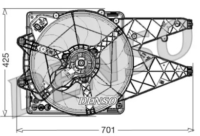 Вентилятор DENSO DER01030