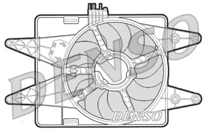 Вентилятор DENSO DER09023