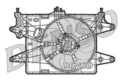 Вентилятор DENSO DER09082