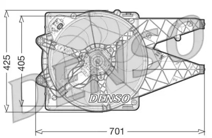 Вентилятор DENSO DER09100