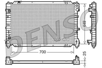 Теплообменник DENSO DRM10089