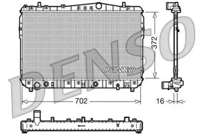 Теплообменник DENSO DRM15002