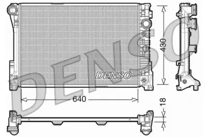 Теплообменник DENSO DRM17005