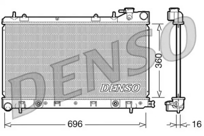 Теплообменник DENSO DRM36002