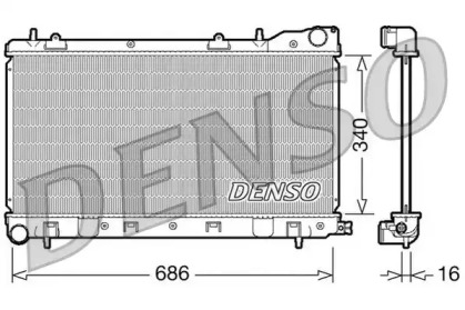 Теплообменник DENSO DRM36003