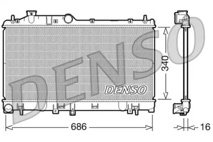 Теплообменник DENSO DRM36007