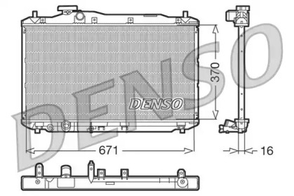 Теплообменник DENSO DRM40005