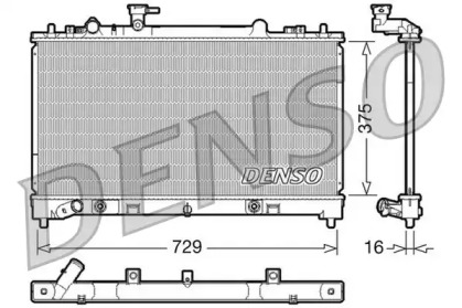 Теплообменник DENSO DRM44022