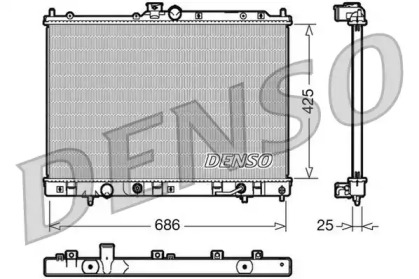 Теплообменник DENSO DRM45030