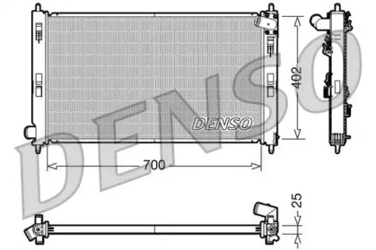 Теплообменник DENSO DRM45032