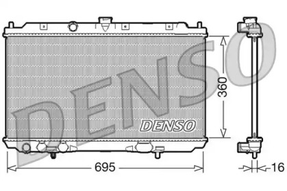 Теплообменник DENSO DRM46025