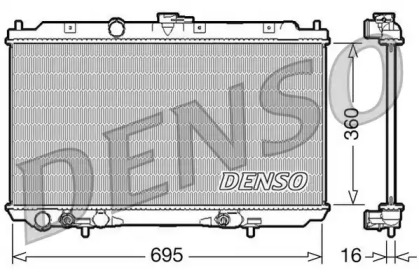 Теплообменник DENSO DRM46028