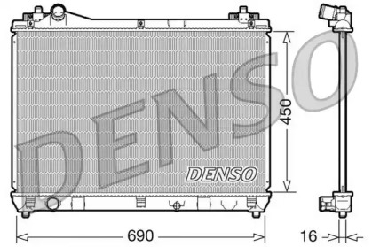 Теплообменник DENSO DRM47016