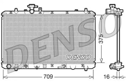 Теплообменник DENSO DRM47024