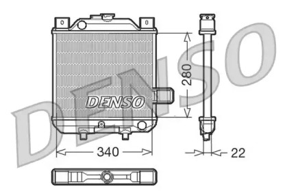 Теплообменник DENSO DRM99006