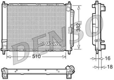 Теплообменник DENSO DRM23102