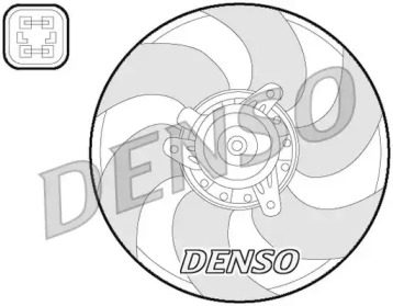 Вентилятор DENSO DER07009