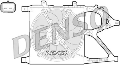 Вентилятор DENSO DER20016