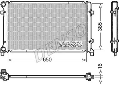 Теплообменник DENSO DRM02014