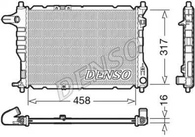 Теплообменник DENSO DRM08005