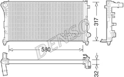 Теплообменник DENSO DRM09089