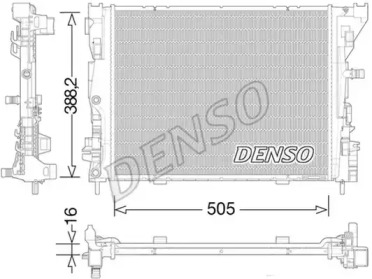 Теплообменник DENSO DRM23035