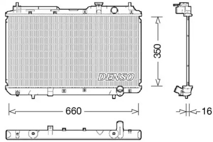 Теплообменник DENSO DRM40034