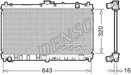 Теплообменник DENSO DRM44031