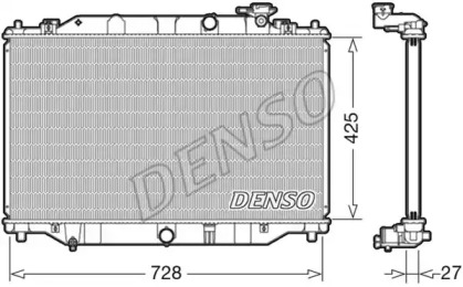 Теплообменник DENSO DRM44040