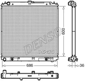 Теплообменник DENSO DRM46042