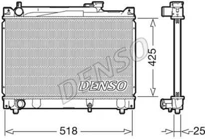 Теплообменник DENSO DRM47030