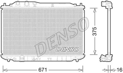 Теплообменник DENSO DRM40028