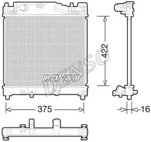 Теплообменник DENSO DRM50056