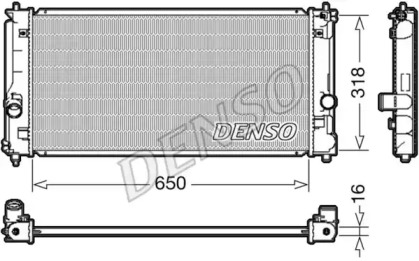 Теплообменник DENSO DRM50081