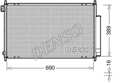 Конденсатор DENSO DCN40016