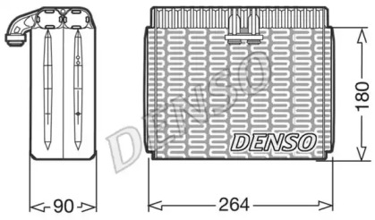 Испаритель DENSO DEV01010