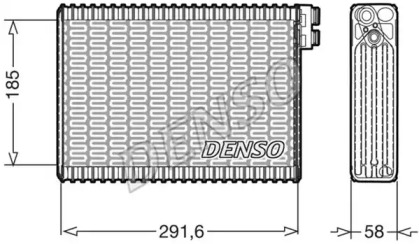 Испаритель DENSO DEV09013