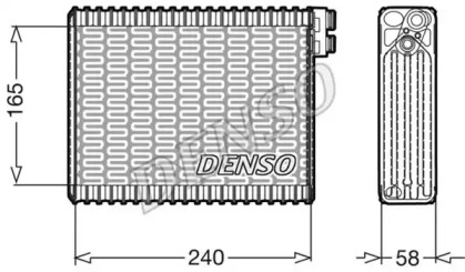 Испаритель DENSO DEV21004