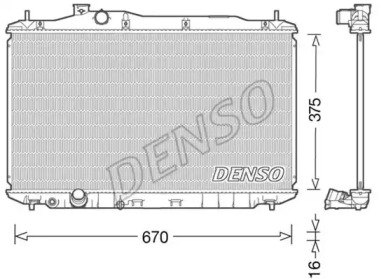 Теплообменник DENSO DRM40040