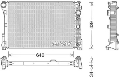 Теплообменник DENSO DRM17048