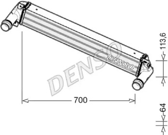 Теплообменник DENSO DIT06010