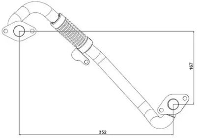 Трубопровод WAHLER 665104D