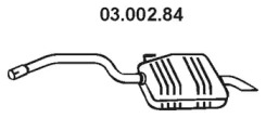 Амортизатор EBERSPÄCHER 03.002.84