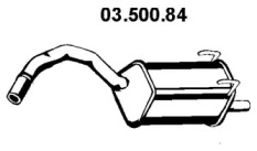 Амортизатор EBERSPÄCHER 03.500.84