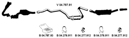 Глушитель EBERSPÄCHER 042063