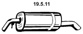 Амортизатор EBERSPÄCHER 19.5.11