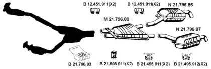 Глушитель EBERSPÄCHER 212138