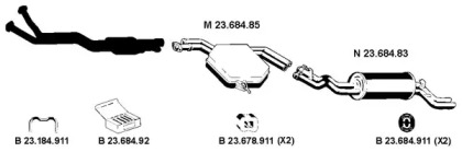 Глушитель EBERSPÄCHER 232126