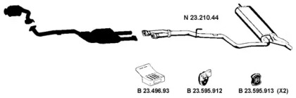 Глушитель EBERSPÄCHER 232276