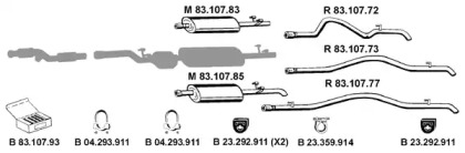 Глушитель EBERSPÄCHER 232459